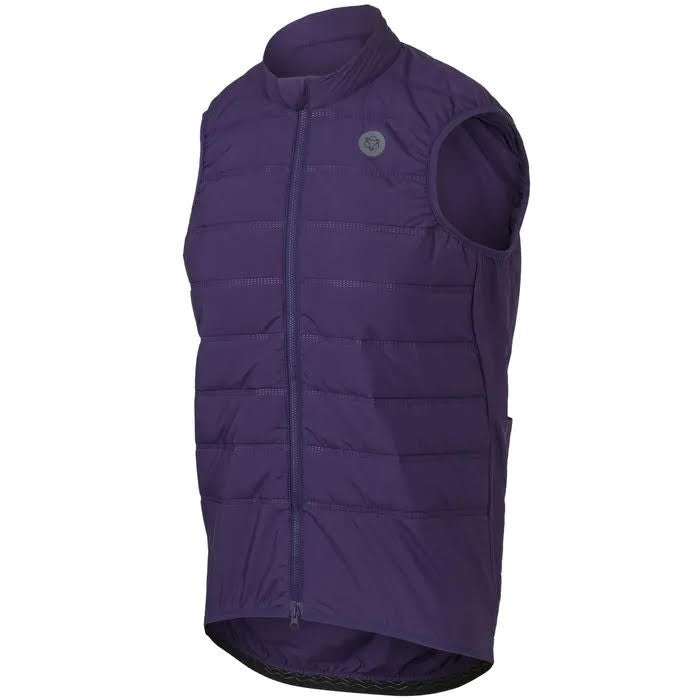 Veste de vélo homme sans manche Padded purple_rain - AGU