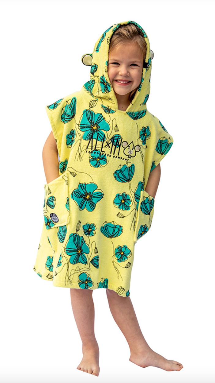 Poncho baby coquelicot - ALL IN