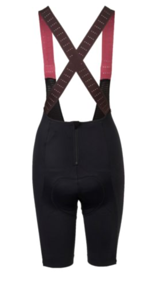 Switch cuissard à bretelle zipé de vélo Essential noir femme - AGU
