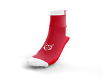 Chaussettes multisport basses rouge/blanc - OTSO