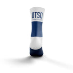 Chaussettes multisport medium bleu électrique/blanc - OTSO